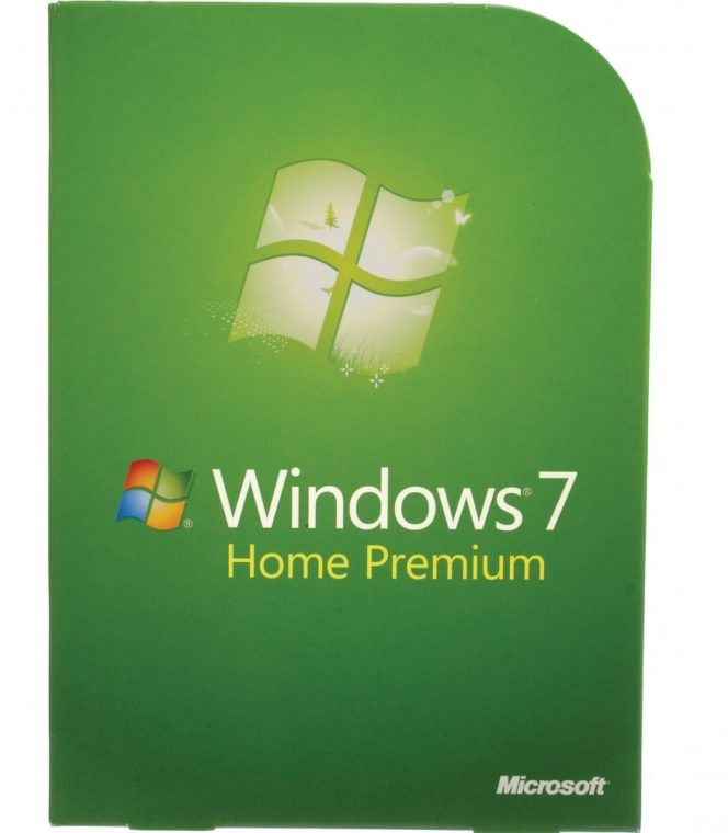 Обложка Windows 7 «Домашняя расширенная»
