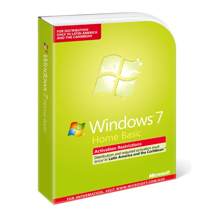 Обложка Windows 7 «Домашняя»