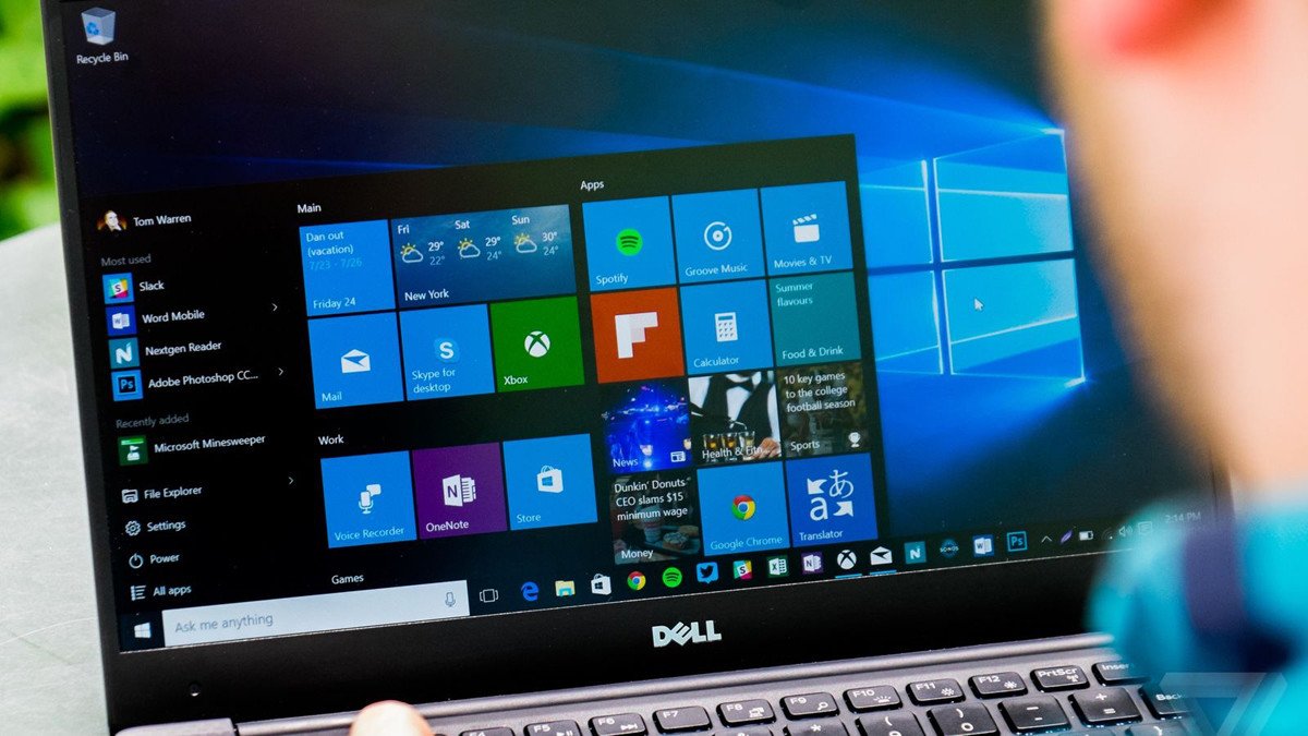 Ноутбук с Windows 10