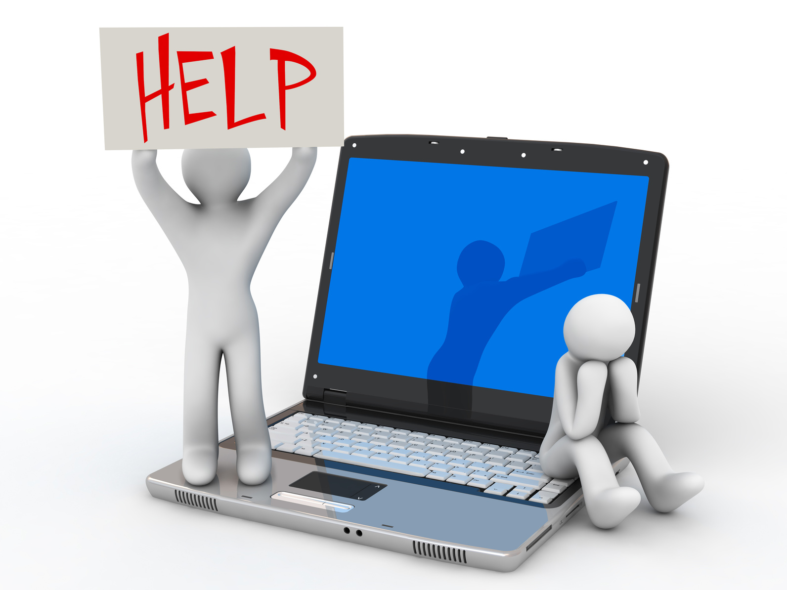 Help компьютер не включается