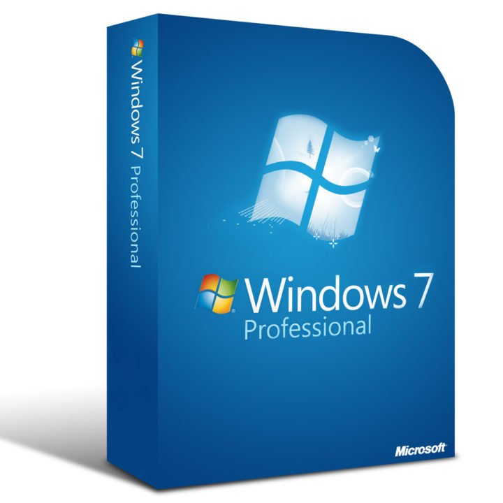 Обложка Windows 7 «Профессиональная»